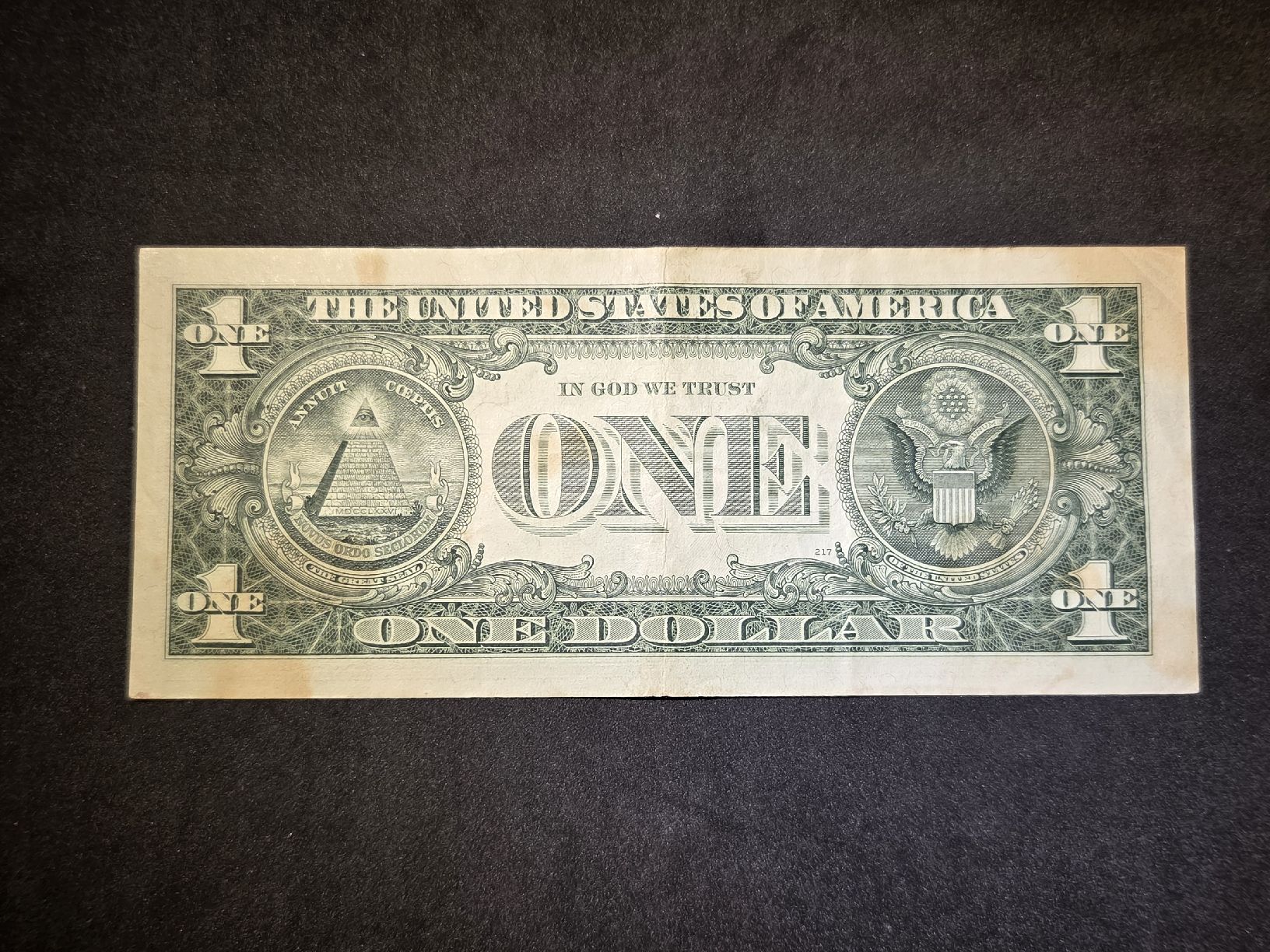 Banconote: 1 Dollar silver certificate - USA - 1957 – Usato da Geroldswil venduto da Antica01 1