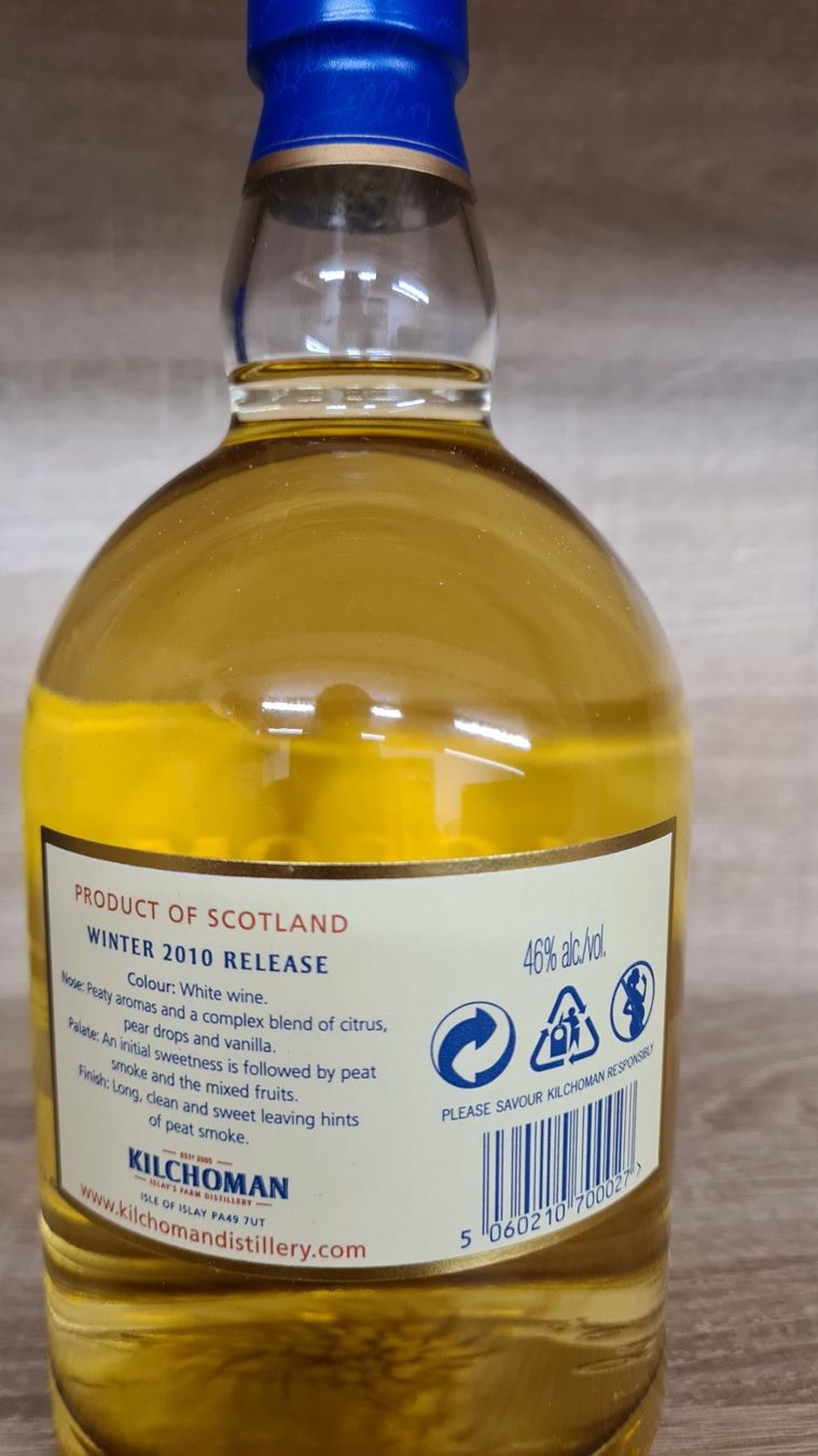 Kilchoman Spirituosen: Kilchoman 2010 Winter Release – Neu und originalverpackt aus Vouvry von Peki23 2
