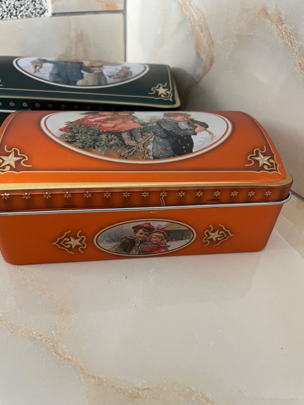 Tutte le decorazioni: Blechdose Schatulle – Usato da Oberentfelden venduto da vilibrand 4