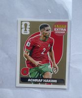Sticker Panini Achraf Hakimi GOLD FIFA Maroc 2022 EXTRA