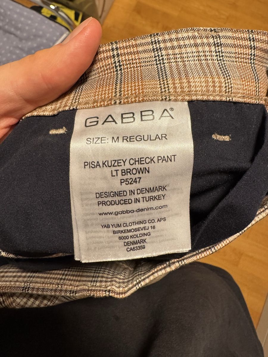 Hosen: Gabba Pisa Kuzey Check Hose – Gebraucht aus Zürich von tim_t6kb 1