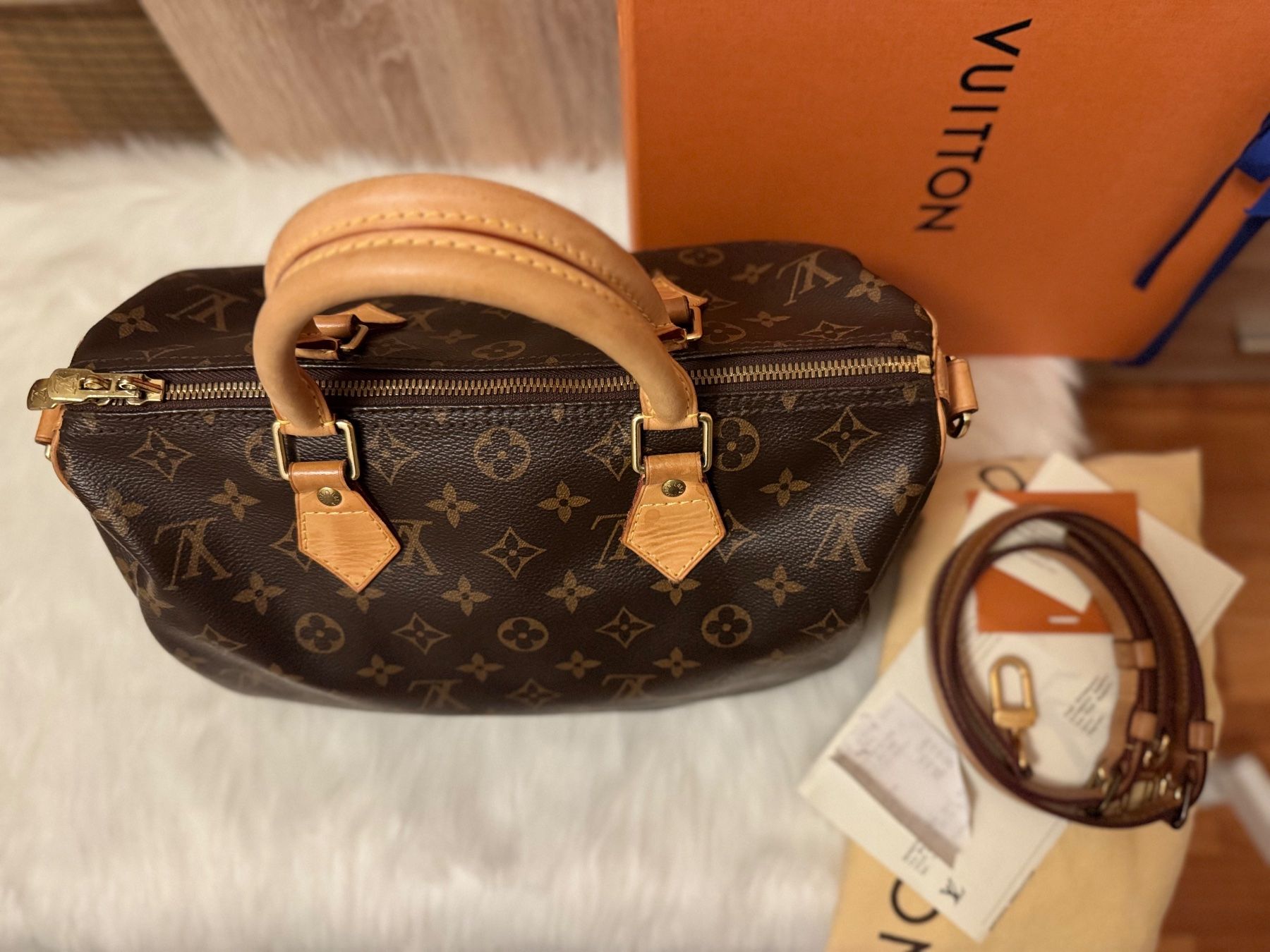 Louis Vuitton Borse da donna: Original  Louis Vuitton Speedy 30 Ban. – Usato da Grossdietwil venduto da RSW032 2