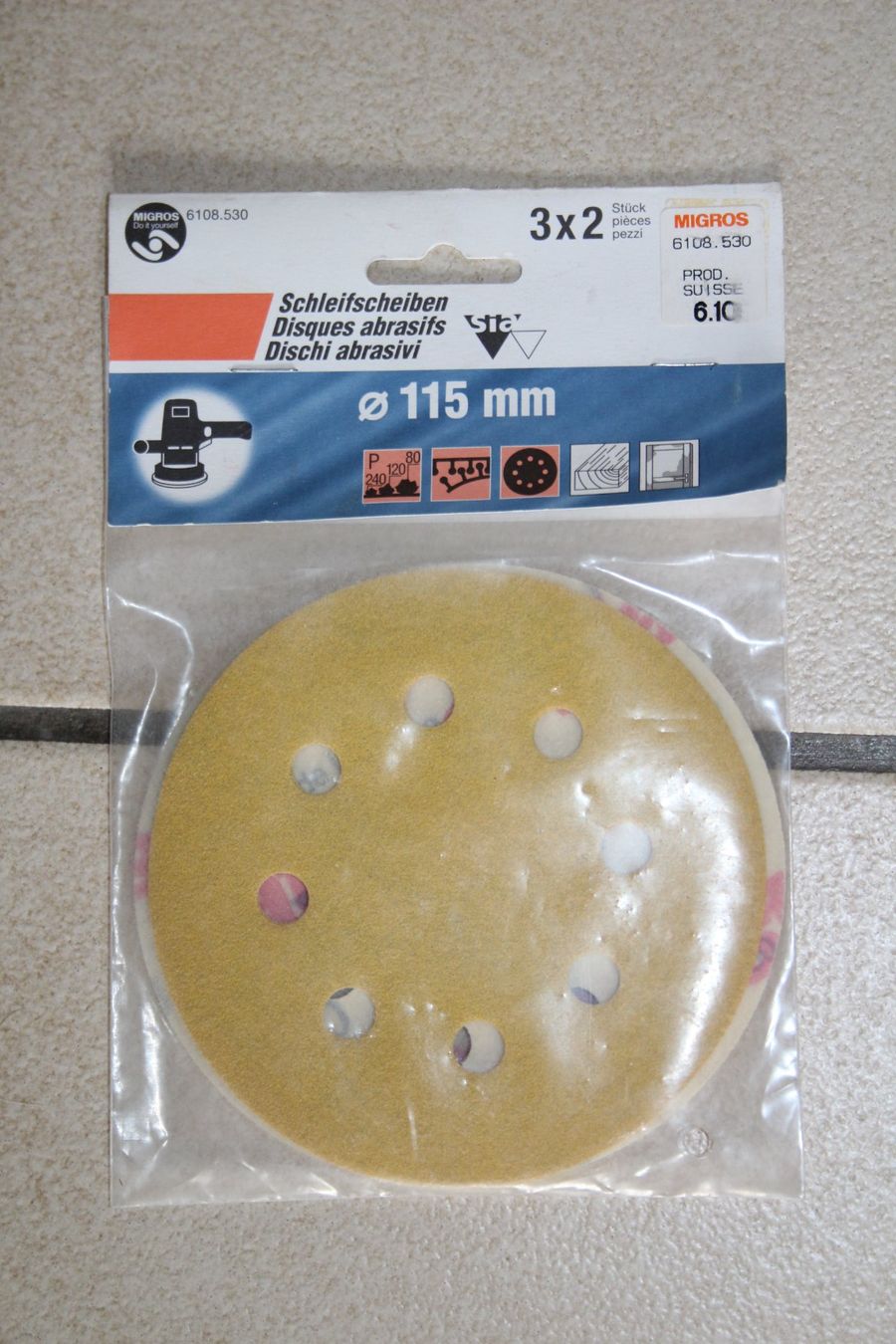 Schleifen & Polieren: Schleifscheiben – Neu und originalverpackt aus Grenchen von juebo