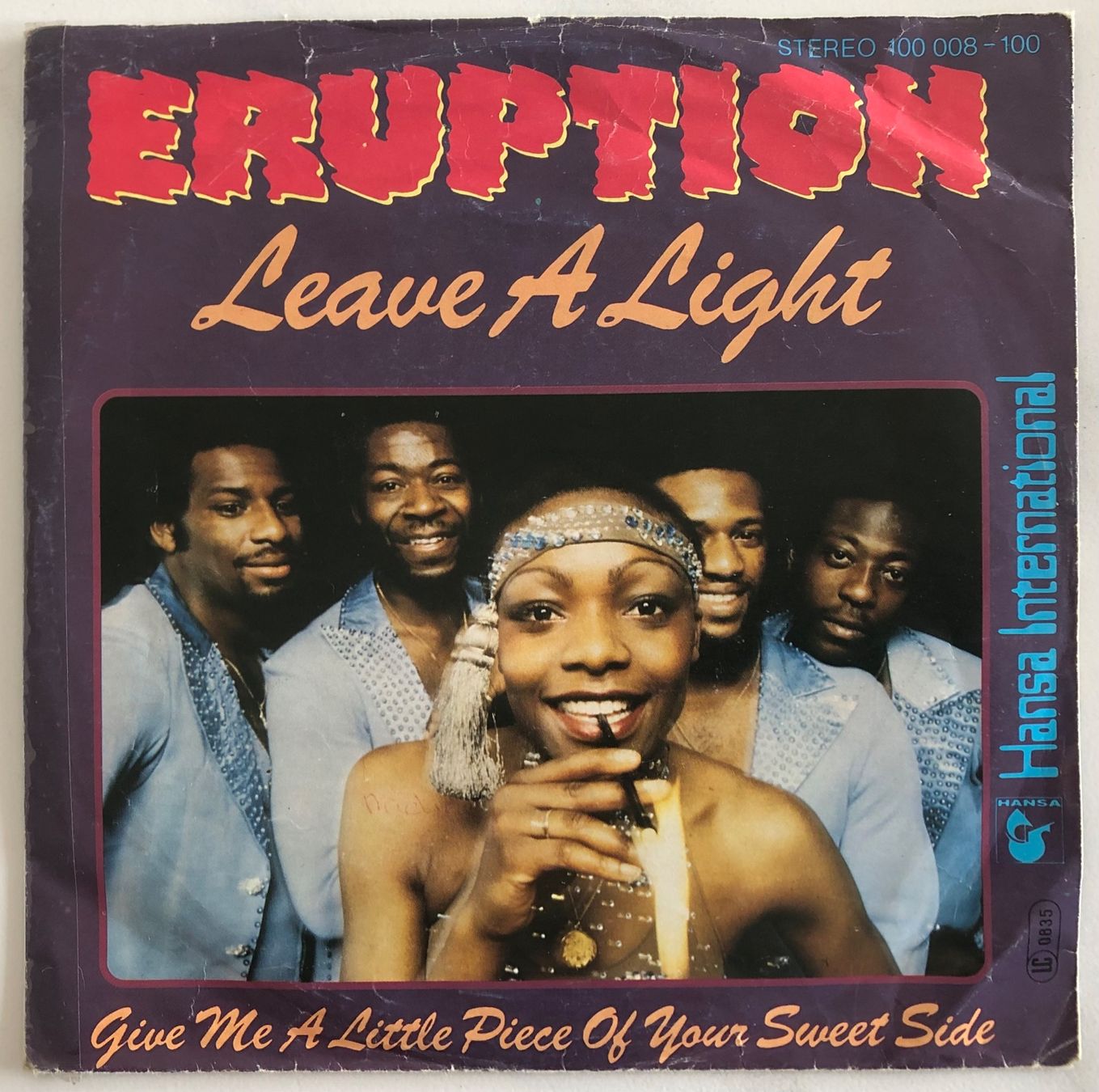 Schallplatten: ERUPTION - LEAVE A LIGHT – Gebraucht aus Poliez-Pittet von Newtown-Records