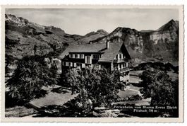 Filzbach, Ferienheim Blauen Kreuz, gelaufen 1950