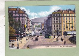 Genève La Rue du Mont-Blanc 1916