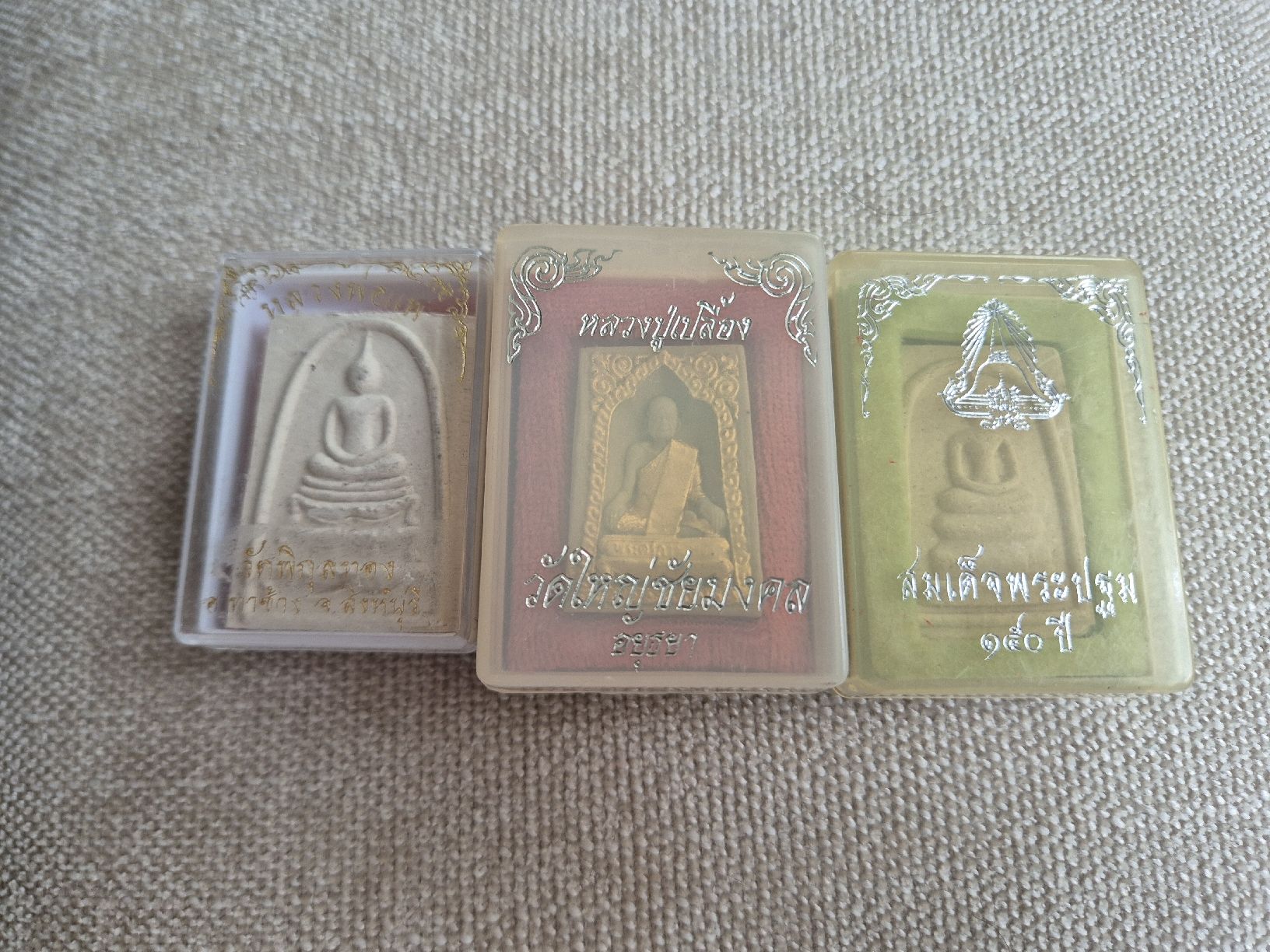 Statuette: 3x Amulette Thailand – Usato da Binningen venduto da rom_9ls7