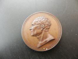 Medaille Genève Centenaire de J.J. Rousseau 1878