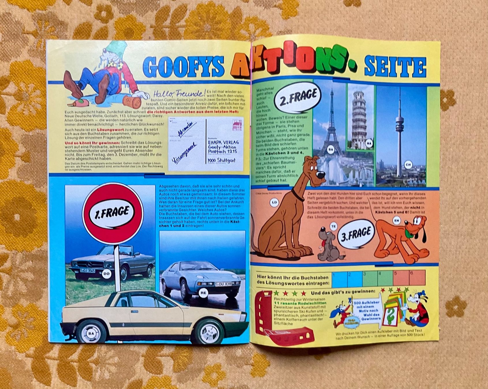 BD: Goofy Heft Nr 11 von 1982 – D'occasion à Endingen par nathan05 8
