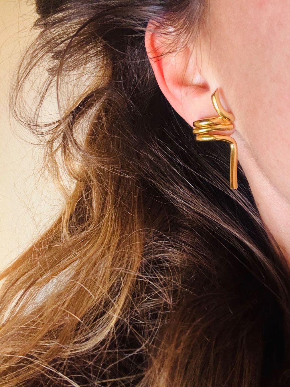 Celine Ohrringe & -stecker: Celine Vintage Ohrschmuck vergoldet – Gebraucht aus zürich von cilgia2007 3