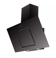 Dunstabzugshaube Schräghaube Kopffrei 90 cm Schwarz