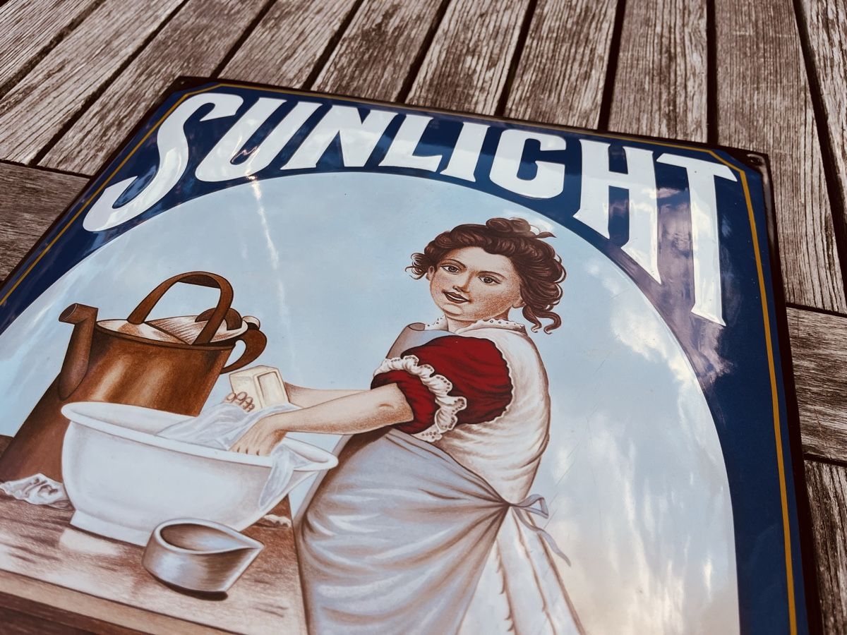 Sunlight Ecriteaux: SUNLIGHT Emailschild gross 60 x 40 cm – D'occasion à Wiesenberg par swissantik 3