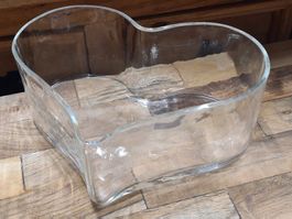 Deko Glas Schale, Ø 20x17xH7.5cm