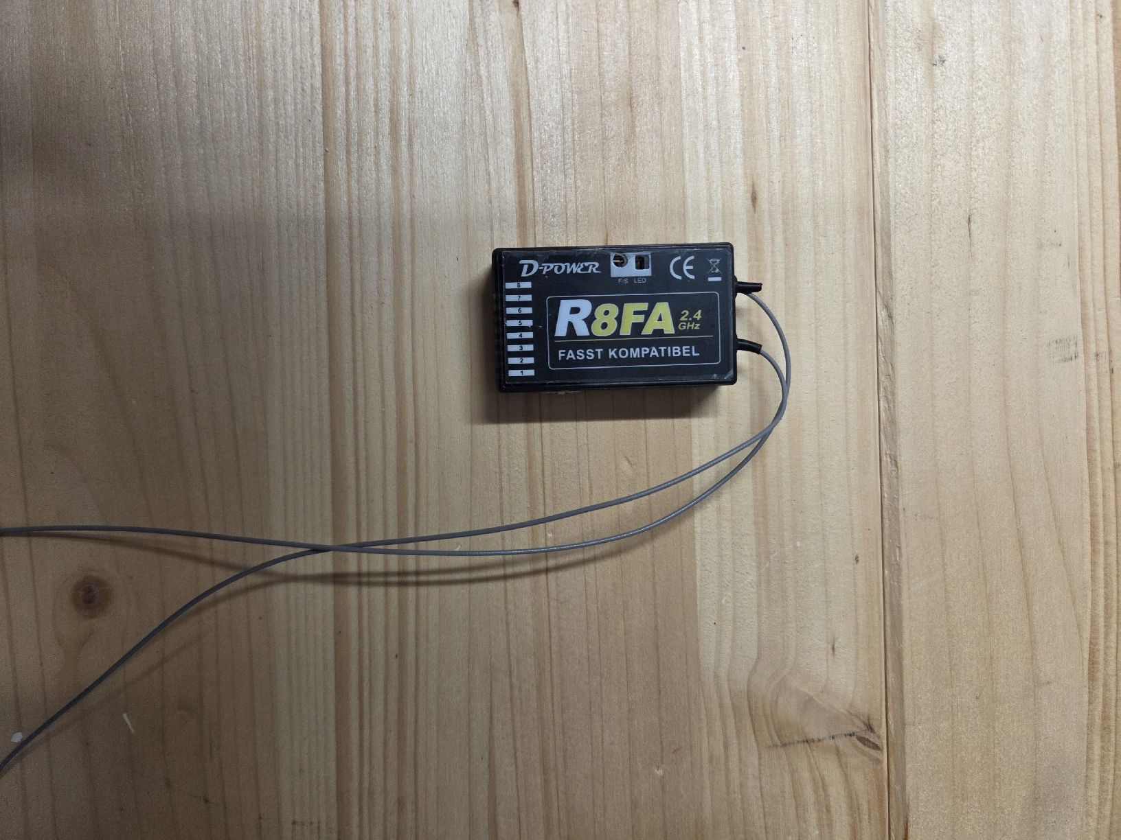 Modellismo RC: D- Power R8FA Fasst Empfänger – Nuovo (secondo la descrizione) da Gams venduto da tischi97