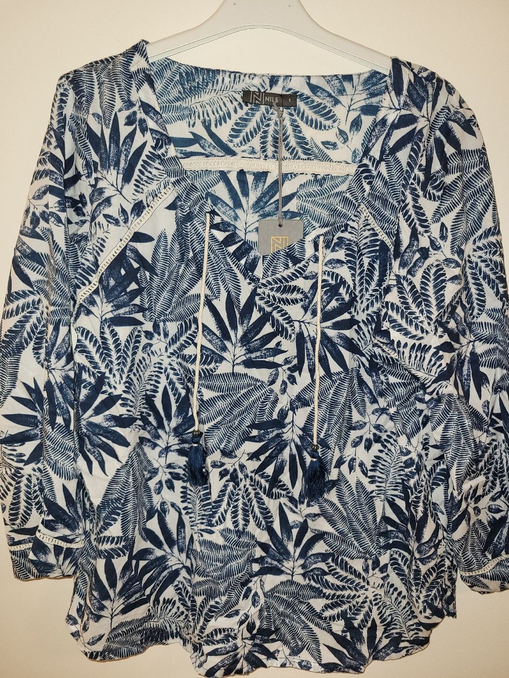 Nile Camicette: nile bluse gr. S , neu – Nuovo e nell'imballaggio originale da Luzern venduto da Ami-be 1