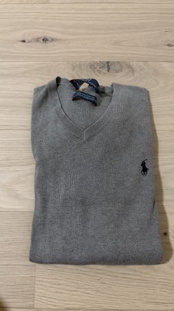 Pullover Polo Ralph Lauren grau Baumwolle Grösse S