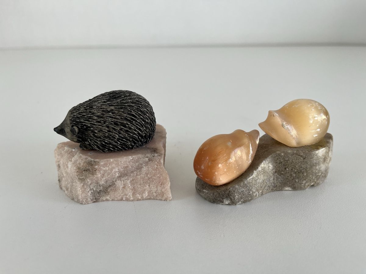 Statuette: 2 Stk. Igel Figuren – Usato da Wetzikon ZH venduto da seli03 2