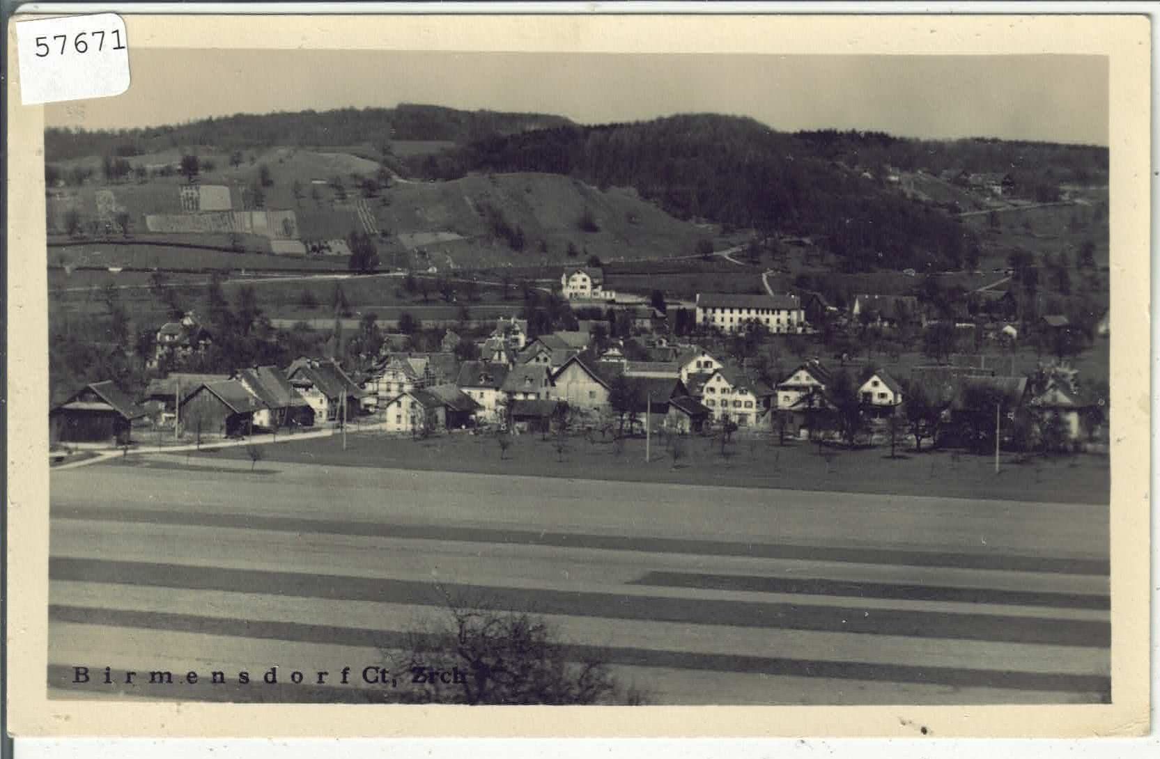 Ansichtskarten: Birmensdorf  - Generalansicht – Gebraucht aus Ettingen von Kartenplanet