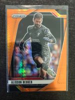 Panini Prizm Alisson Becker Orange Hyper