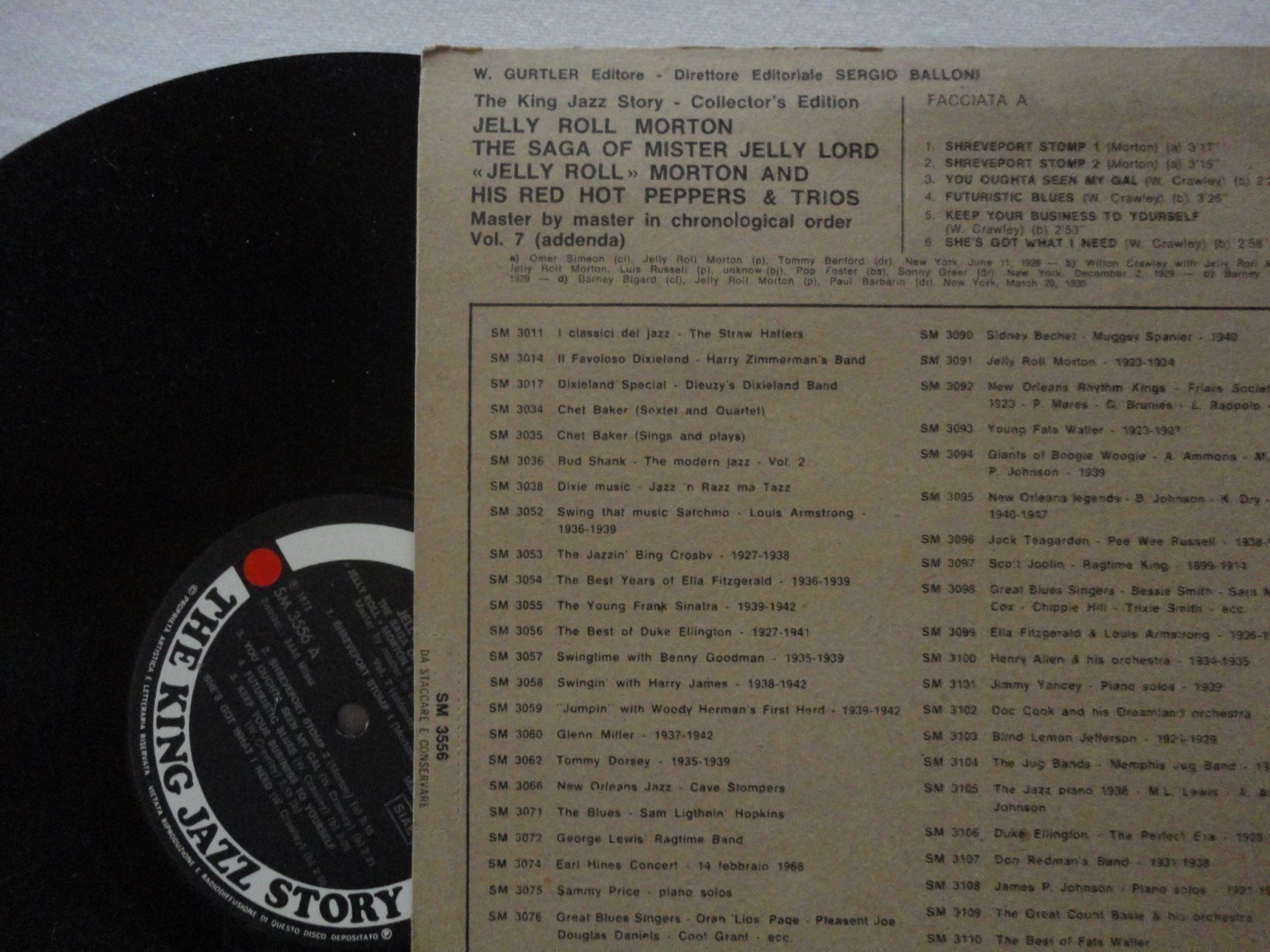 Dischi in vinile: JAZZ JELLY ROLL MORTON – Usato da Moosseedorf venduto da haro01 2
