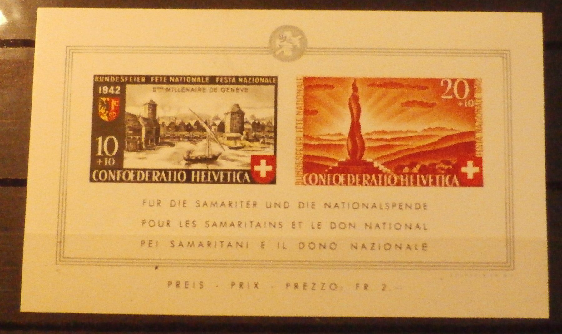 Tutti i francobolli: CH 2000 Jahre Wehrmännerdenkmal ** – Nuovo (secondo la descrizione) da Kehrsatz venduto da Bernherb2