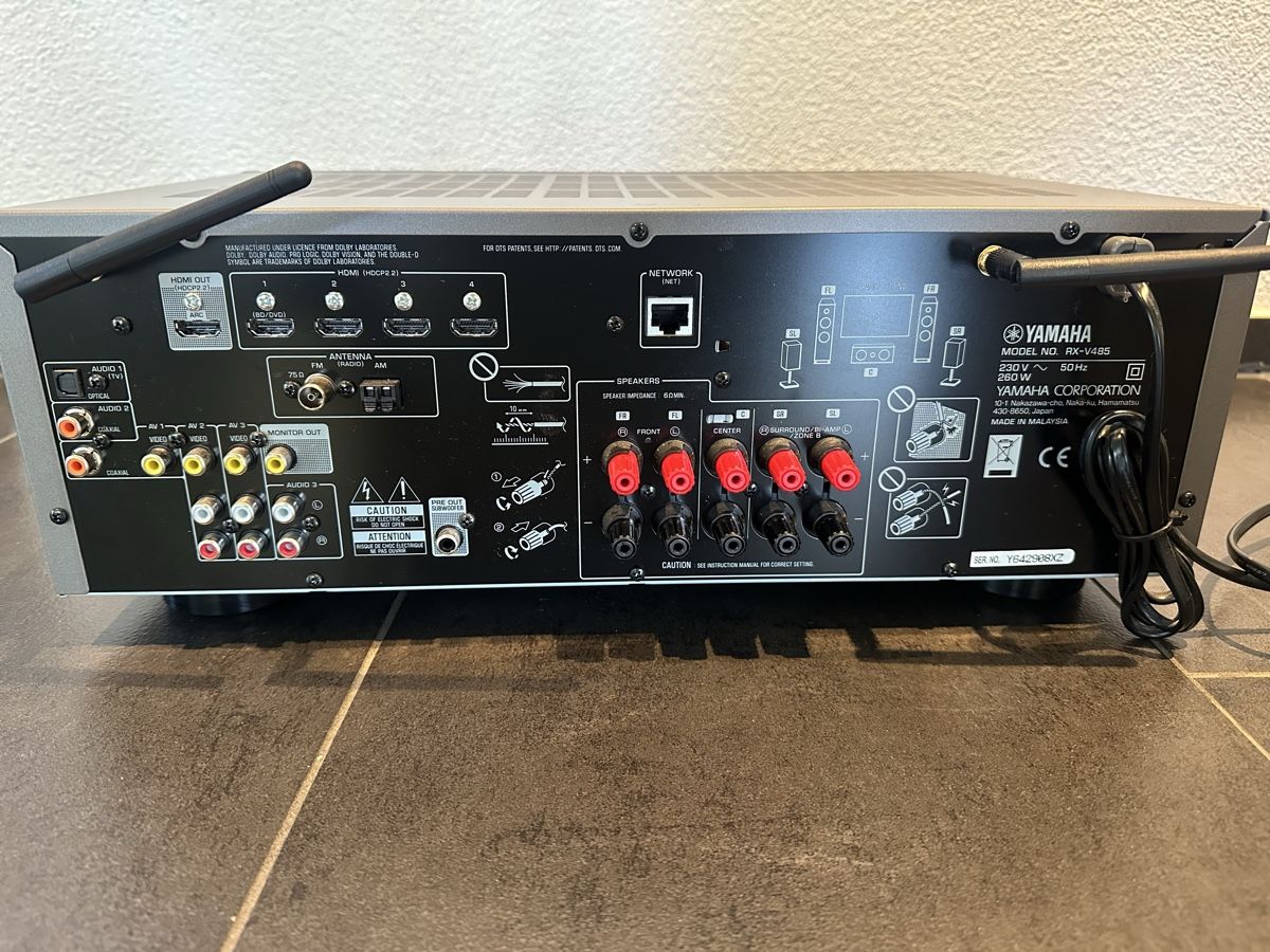 Yamaha Ricevitori: Yamaha AV -Receiver RX - 485 – Usato da Rain venduto da Huwy74 2