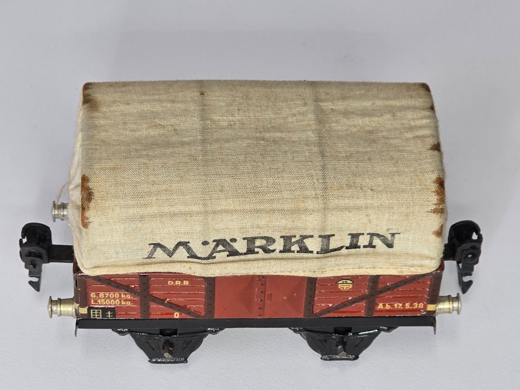 Märklin Modelleisenbahnen: Märklin 1663, Planenwagen, – Gebraucht aus Kloten von Nicola2 2