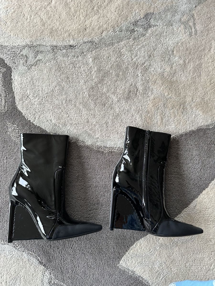 Balenciaga Damenschuhe: Balenciaga leather boots size 40- used ONCE – Gebraucht aus Kilchberg von AK_KB 1