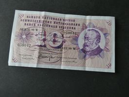 Schweiz 1977, 10 Franken