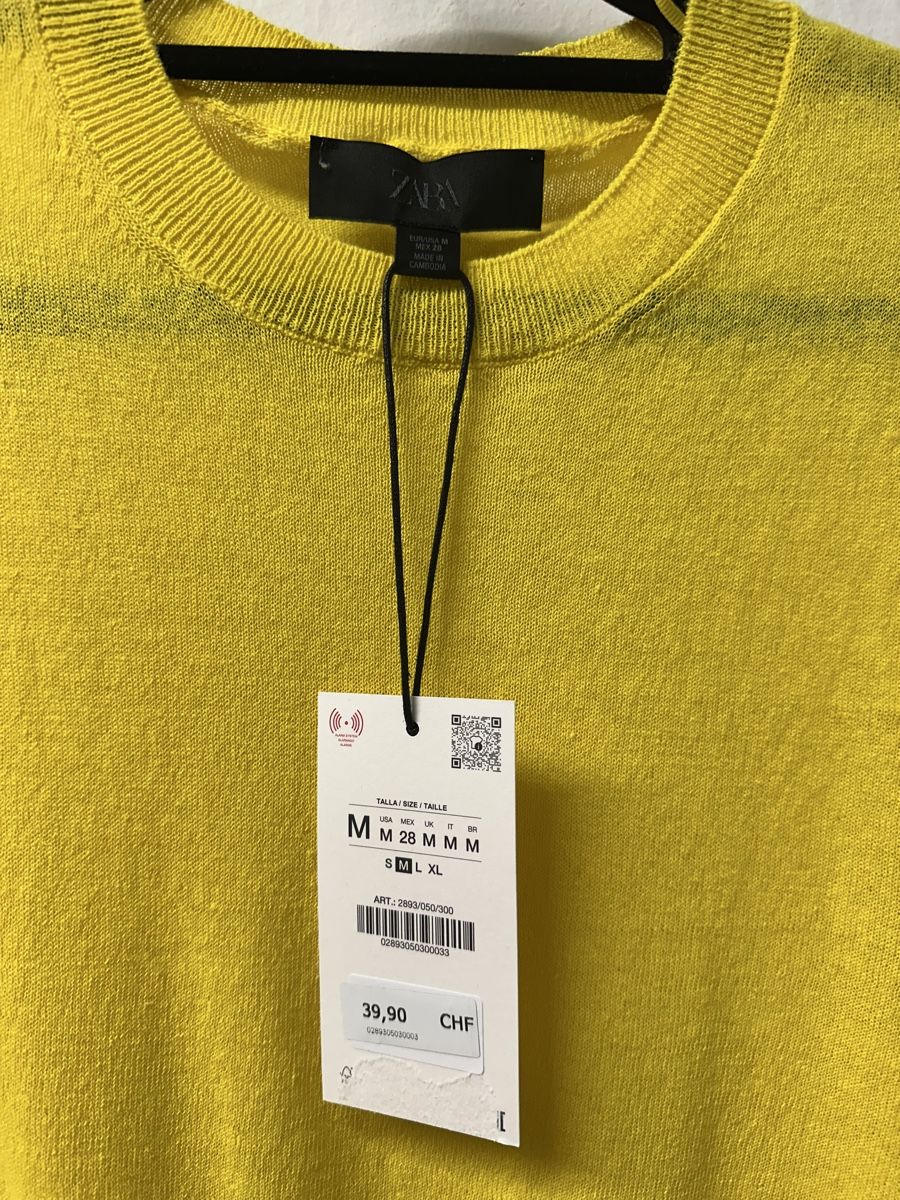 Zara Tops: Kurzarm Strickoberteil Zara, Gr.L – D'occasion à Uster par staernli4 1