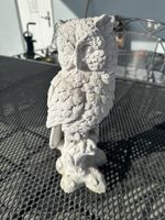 Gartendeko Eule Steinoptik schön für jeden Garten 🦉 55