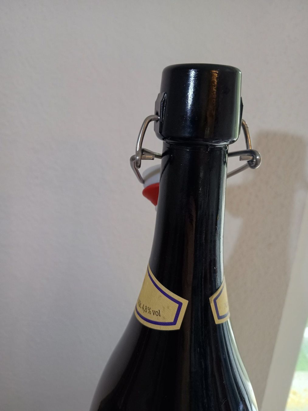 Gläser, Krüge & Flaschen: Grosse Quöllfrisch Bierflasche 3L - leer – Gebraucht aus Döttingen von Schlei 3