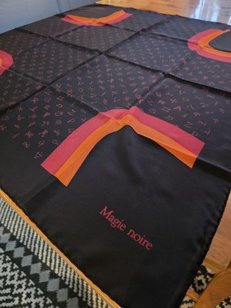 Lancôme Foulard Magie Noire in schwarz, guter Zustand