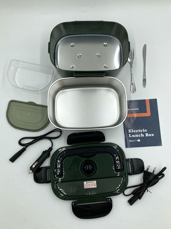 Contenitori & Simili: TRAVELISIMO | heizbare Lunchbox | dunkelgrün | – Nuovo (secondo la descrizione) da Wittenbach venduto da Restwert_St-Gallen
