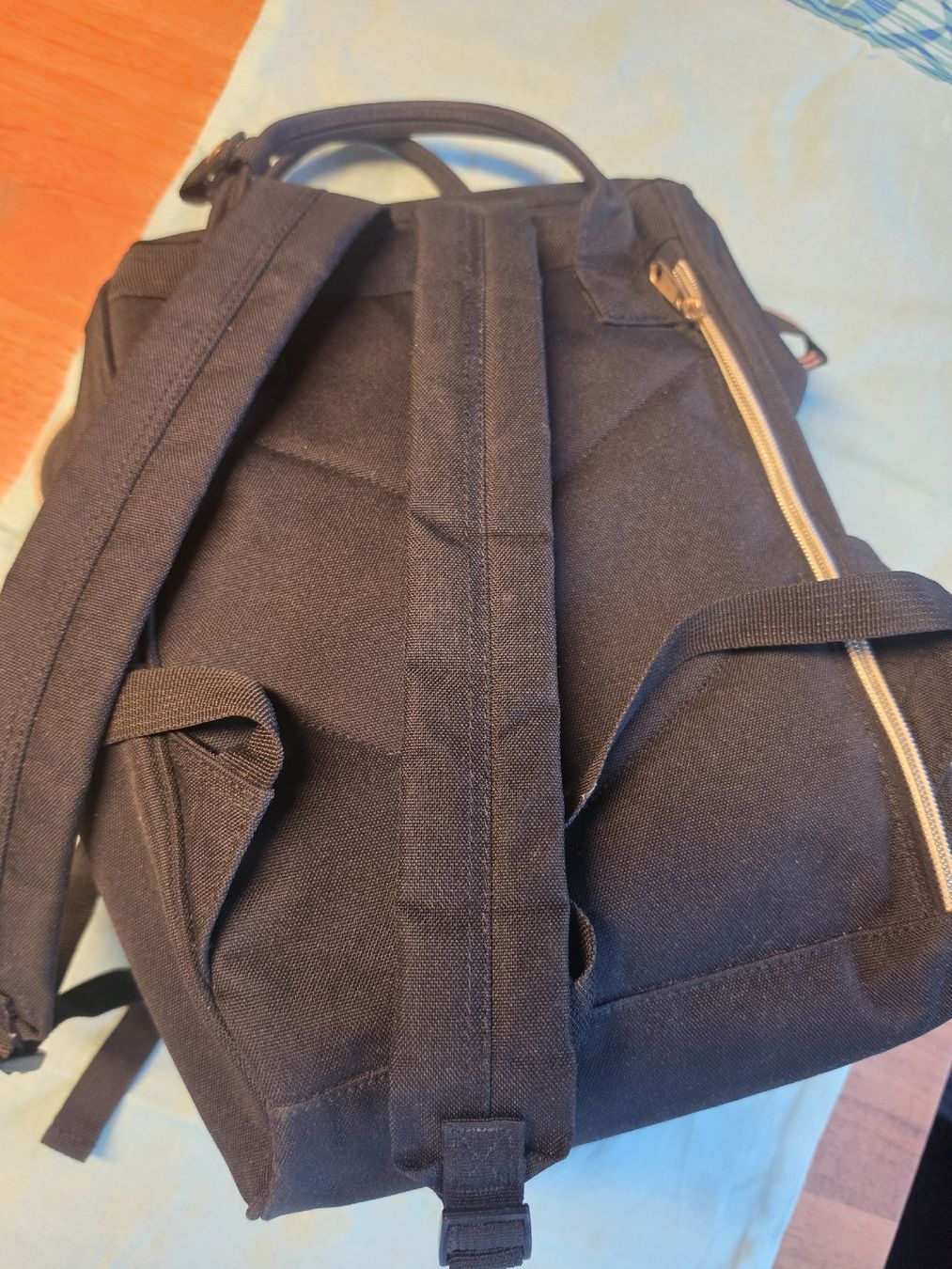 Rucksäcke: Rucksack schwarz mit Reissverschluss – Gebraucht aus Zürich von ZH-Vintage 1