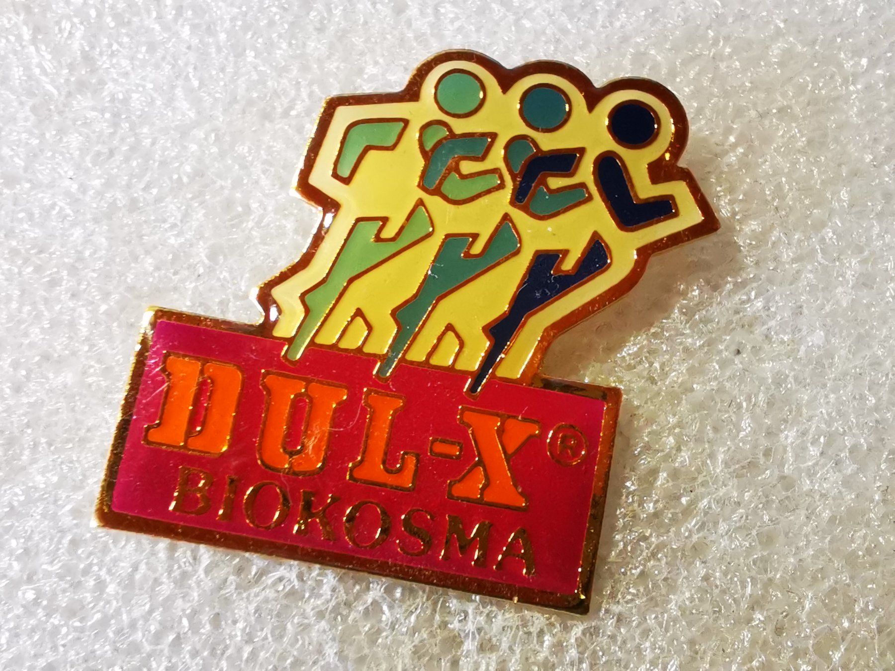 Placchette & Badge: Ansteckpin 199: Dul-x – Usato da Oppligen venduto da Pin-Fall-Shop