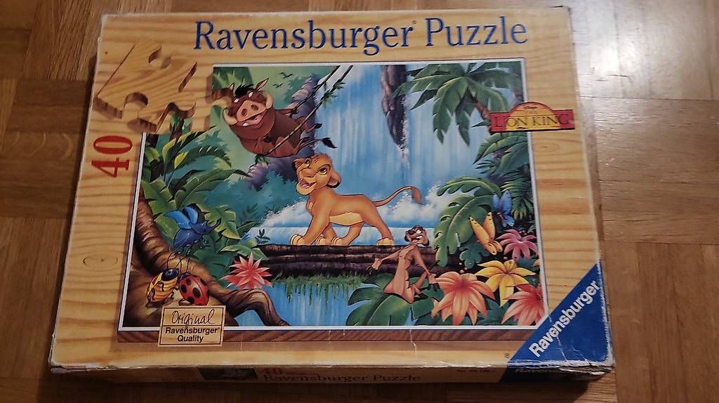 Disney Puzzle: Holzpuzzle Ravensburger Lion King – Usato da Rorschacherberg venduto da Maku007 1