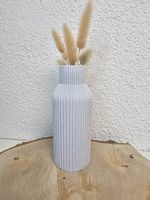 Schöne Marmor Vase für Trockenblumen
