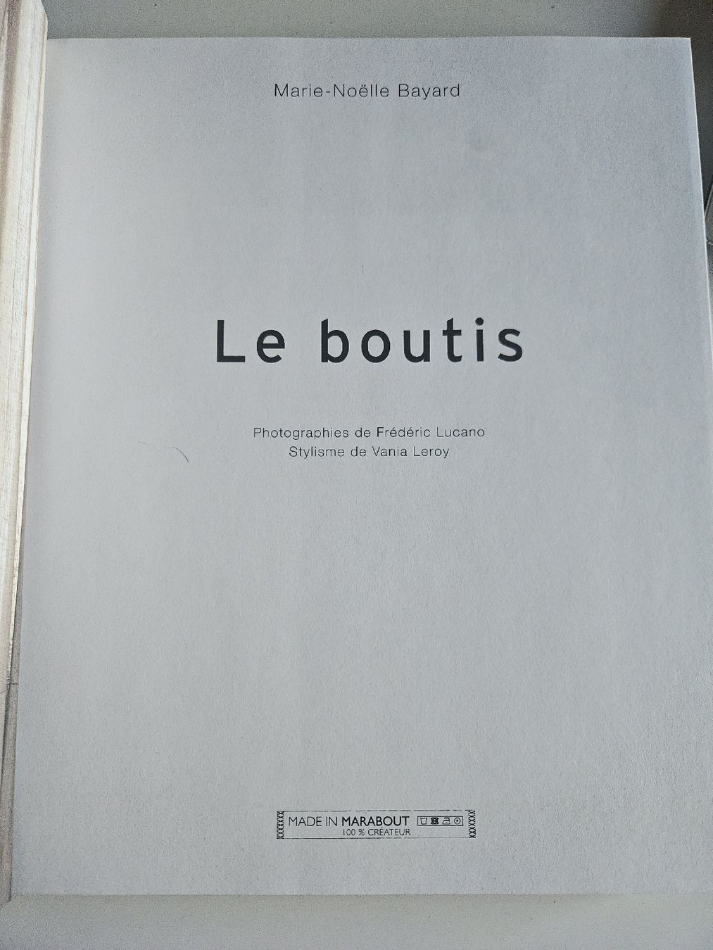 Bücher: Le boutis Marabout – Neu (gemäss Beschreibung) aus Thônex von lacomtessedesfees 2