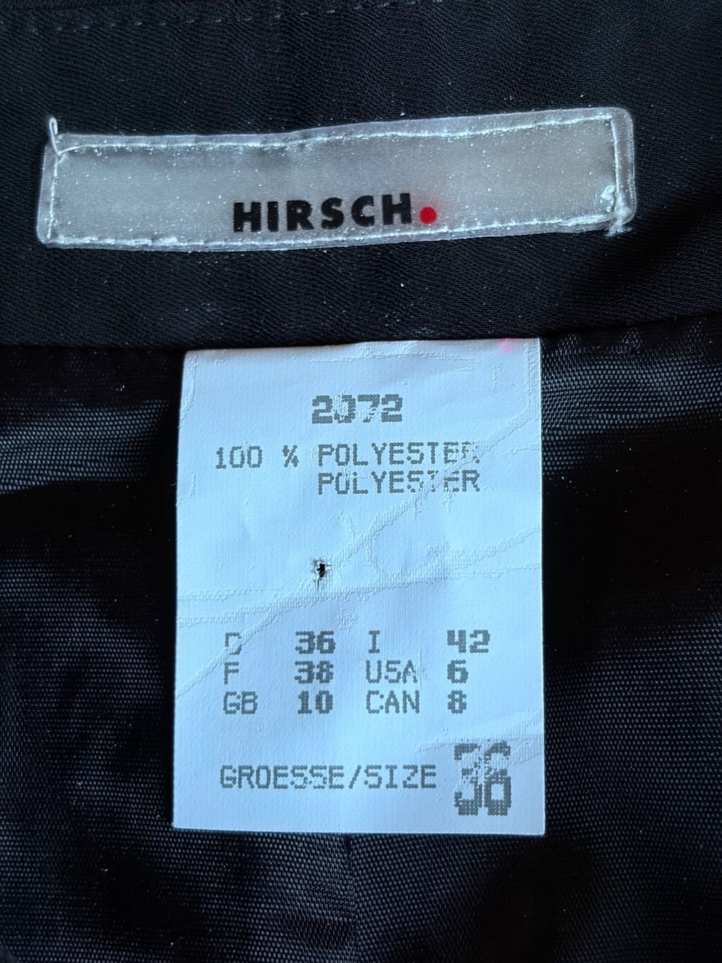 Gonne: HIRSCH Maxi Rock / elegant mit langem Seitenschlitz / Gr. 36 – Nuovo (secondo la descrizione) da Interlaken venduto da Bona55 7