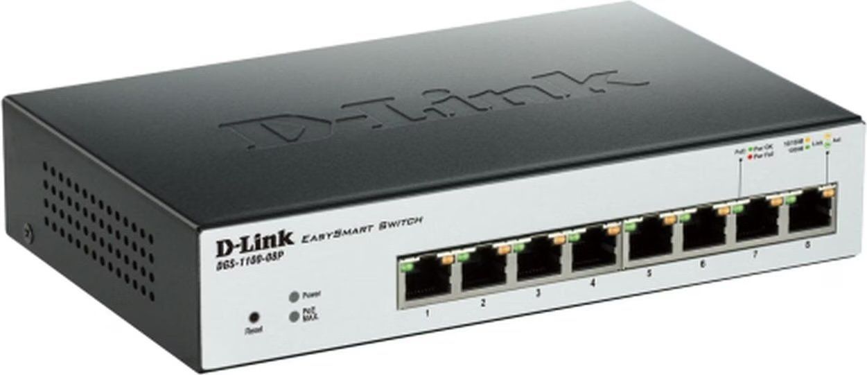 Dlink Modem & Router: PoE Switch D-Link DGS-1100-08P – Usato da Müntschemier venduto da wayllu 2