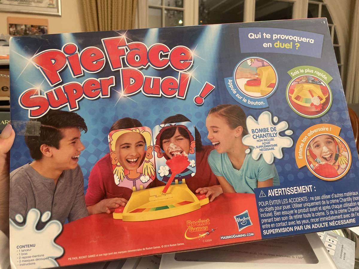 Giochi: PieFace Super Duel ! – Nuovo (secondo la descrizione) da Lausanne venduto da log_rrq7