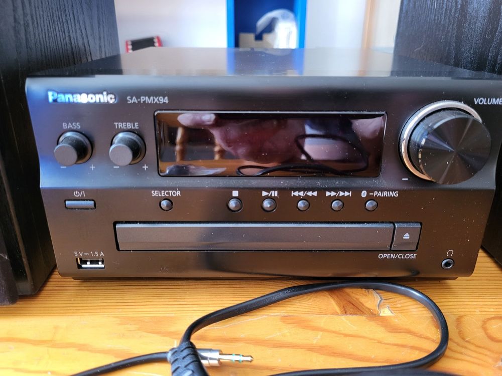 Chaine Stéréo avec lecteur CD - Panasonic SC-PMX94 (Gebraucht) in Le ...