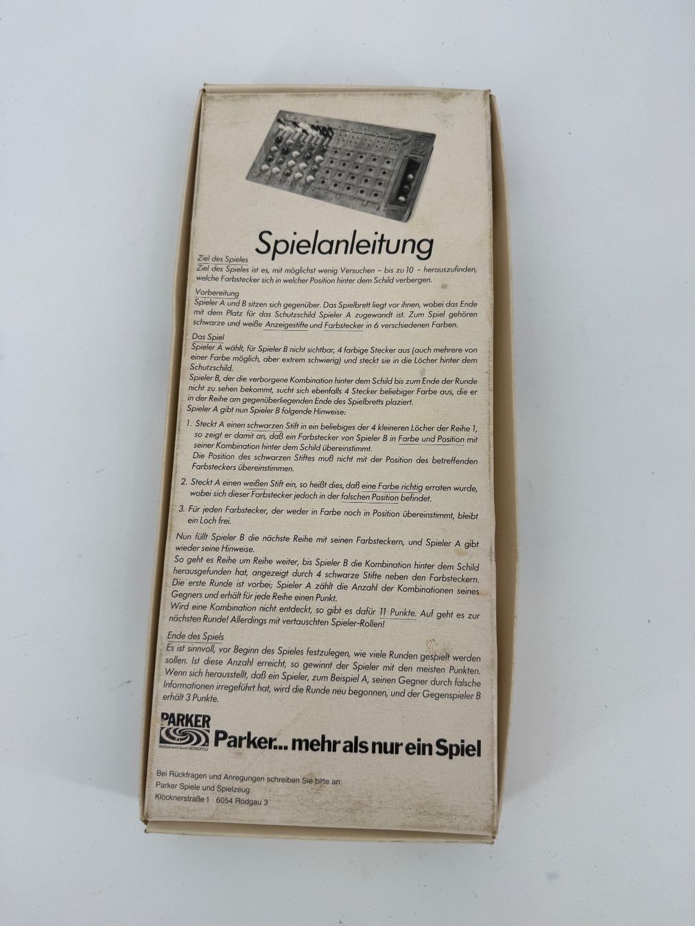 Parker Giochi: Parker Superhirn Spiel – Usato da Auenstein venduto da moin. 1
