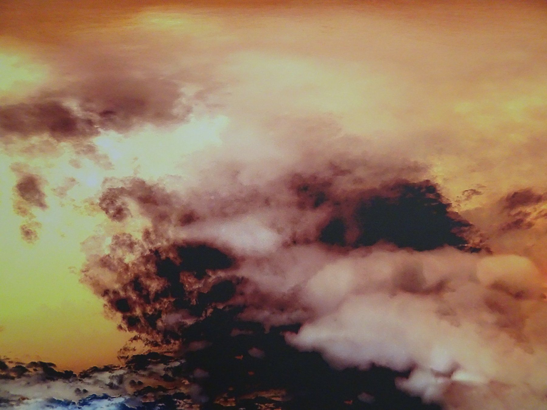 Foto & Immagini: von Paul Sinus   :   Oelbild  "Sky Horizont" – Usato da Vitznau venduto da Mina60 1