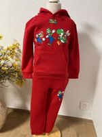 Super Mario Jogginganzug, rot, Gr. 110 Neu