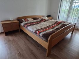 TOP! Komplettes Schlafzimmer aus Eiche Massivholz