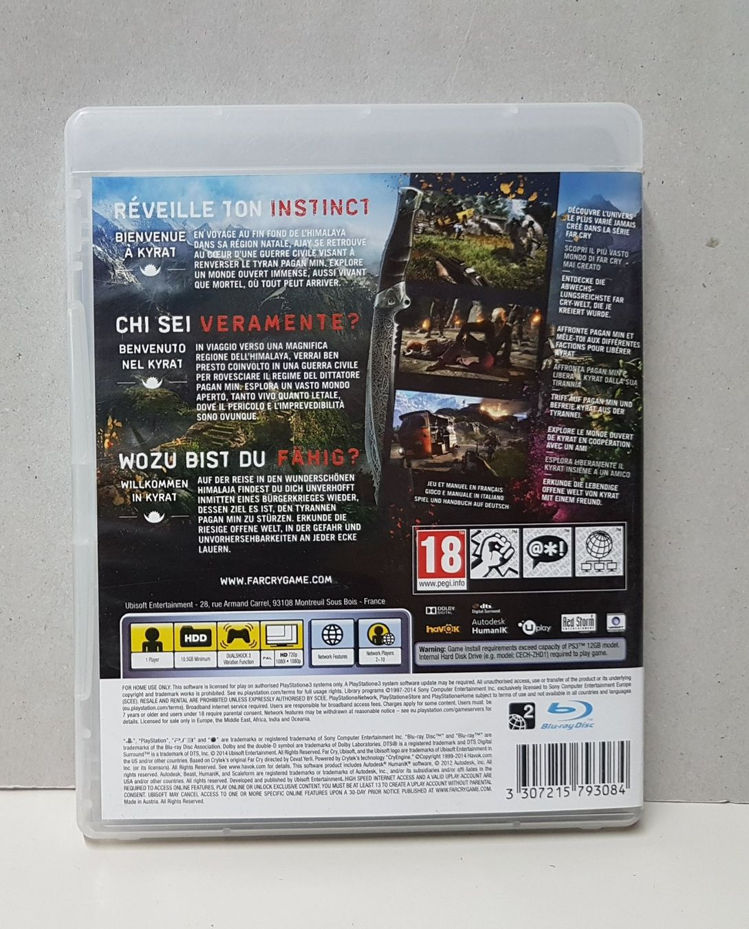 Sony Spiele: Far Cry 4 im Himalaja inmitten eines Bürgerkrieges   PS3 – Gebraucht aus Schüpfheim von Games_Spielkonsolen 3