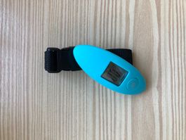 Kofferwaage Digitalwaage Sackwaage leicht türkis bis 20 kg