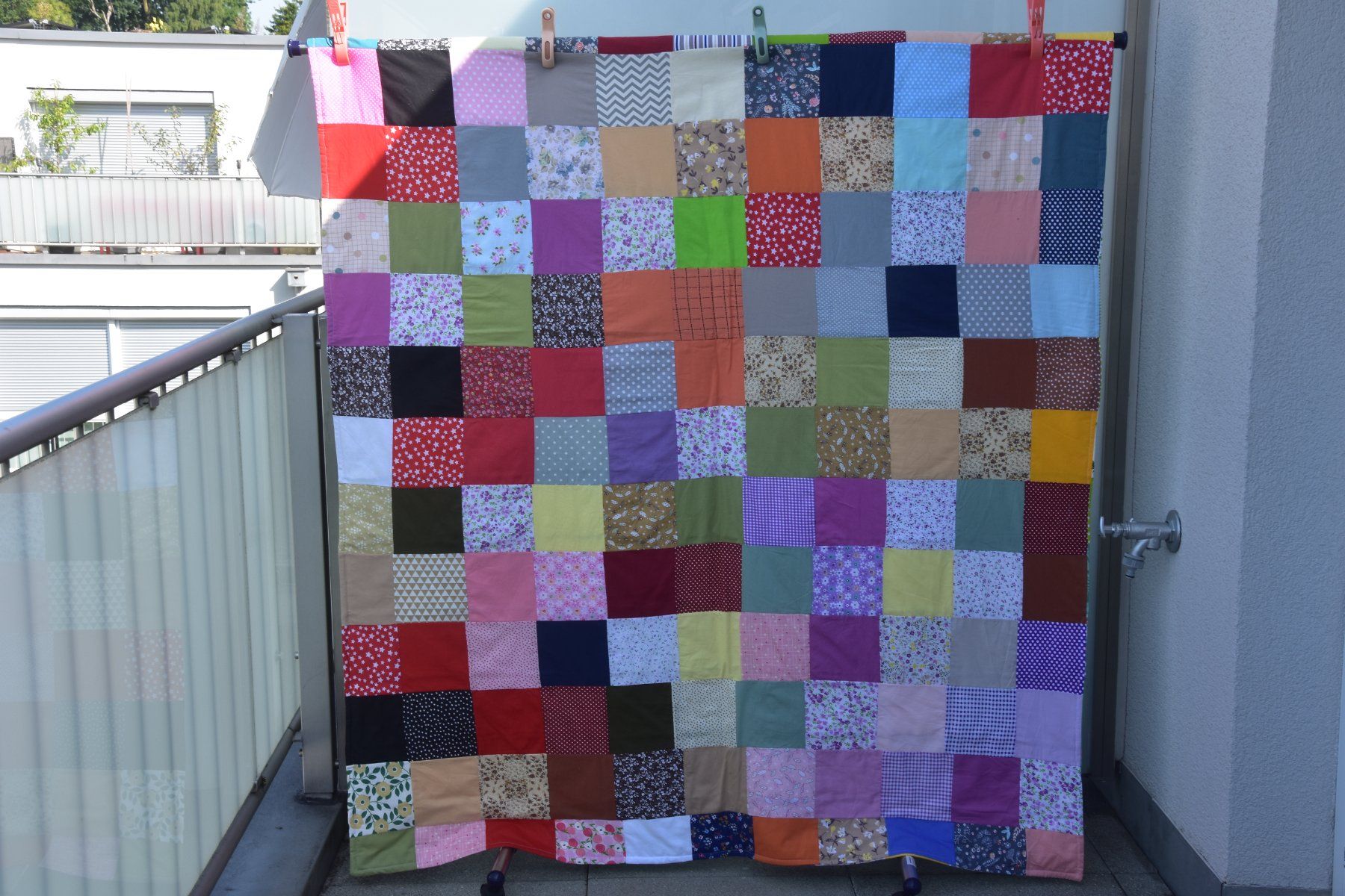 Coperte: Patchwork Decke zweiseitig verwendbar – Nuovo e nell'imballaggio originale da St. Gallen venduto da Elmarotto 1